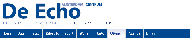 Krant de echo logo